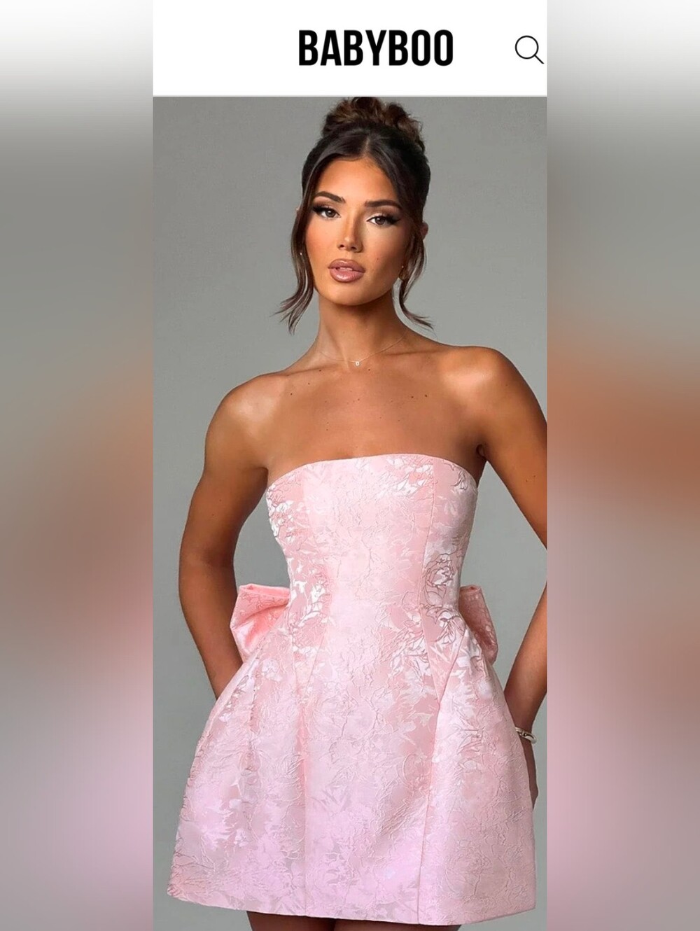 Babyboo Mini Pink Dress